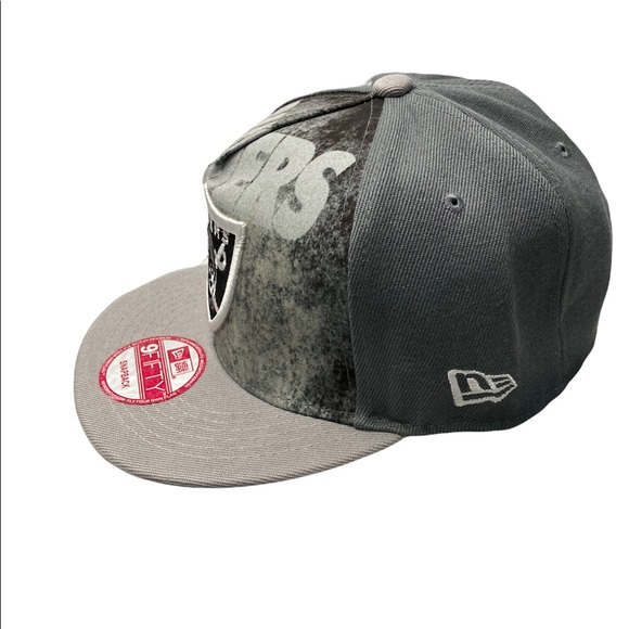 ❗️FINAL❗️ 🆕 New Era NFL Los Vegas RAIDERS 9Fifty Hat - Picture 2 of 6